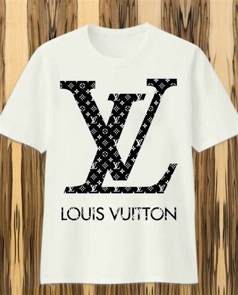 louis vuitton logo t shirt.